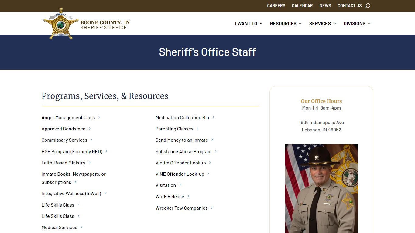 Corrections-Inmate Lookup - Jailtracker - Boone County Sheriff, Indiana